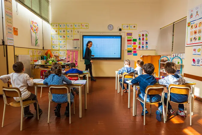 Una classe elementare |  | Seraphicum.com