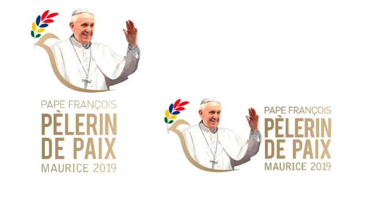 Logo del viaggio delle Mauritius  |  | Vatican Media 