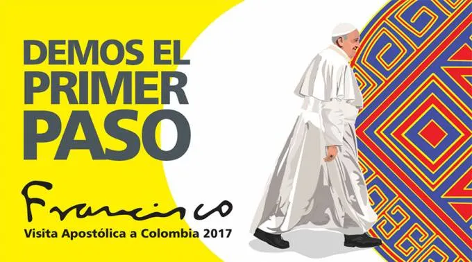 Logo del viaggio di Papa Francesco in Colombia | Il logo del viaggio del Papa in Colombia | Conferenza Episcopale di Colombia