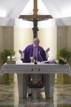 Papa Francesco a Santa Marta |  | L'Osservatore Romano foto, ACI group