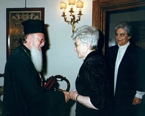 Chiara Lubich e Bartolomeo I | Chiara Lubich e Bartolomeo I | focolare.org