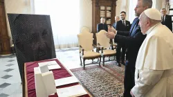 Papa Francesco con il presidente slovacco Peter Pellegrini, Palazzo Apostolico Vaticano, 9 dicembre 2024 / Vatican Media / ACI Group