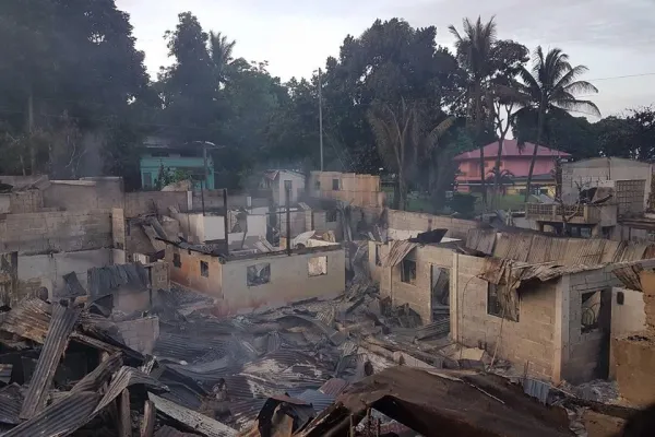 Una immagine dell'attacco di Marawi / ACS Italia