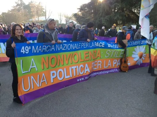 49esima marcia della Pace | Un momento della Marcia per la Pace di Bologna | SB