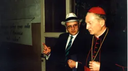 Il rabbino Laras con il Cardinale Carlo Maria Martini in una foto degli anni Ottanta / CEM Mondialità 