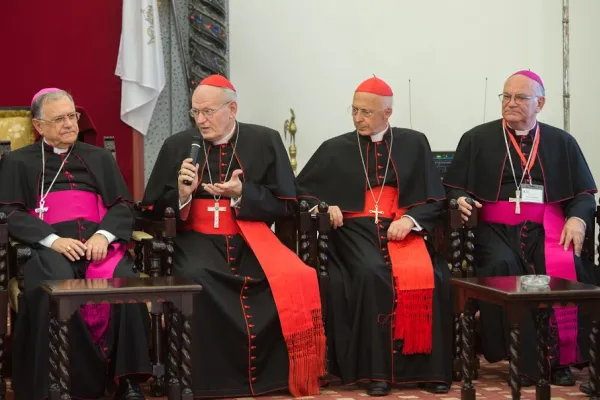 Presidente e vicepresidenti del CCEE presentano il messaggio al termine dell'assemblea plenaria in Terrasanta / CCEE