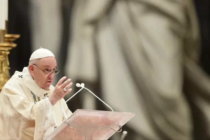 Papa Francesco celebra la Messa per Cristo Re |  | Daniel Ibanez/ EWTN