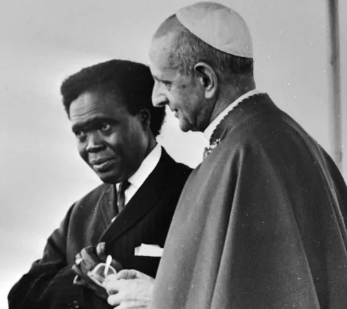 Paolo VI e il presidente ugandese Obote |  | Wikicommons