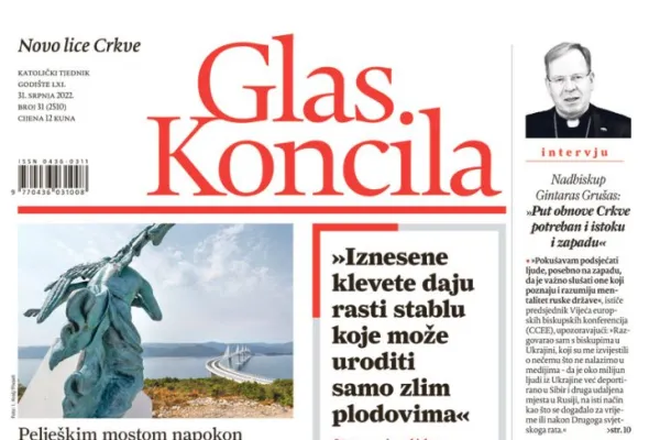 Un recente numero di Glas Koncila / Glas Koncila