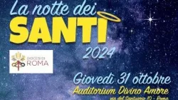 La locandina dell'evento al Divino Amore di Roma / Credit centrooratoriromani.org