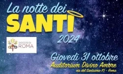 La locandina dell'evento al Divino Amore di Roma / Credit centrooratoriromani.org