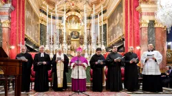 Una funzione ecumenica a Malta. Al centro, l'arcivescovo Charles J. Scicluna / Church in Malta