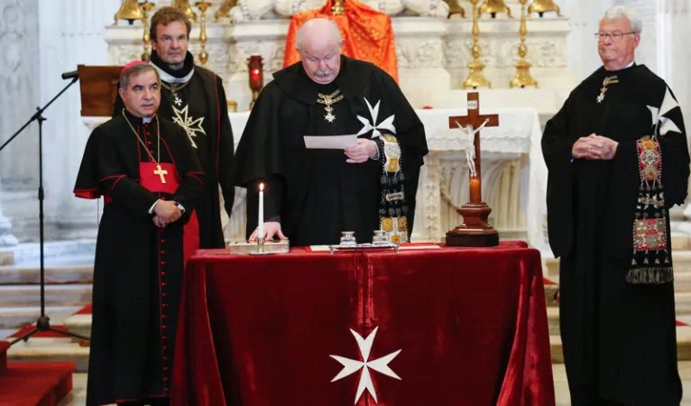 Fra' Giacomo dalla Torre del Tempio di Sanguinetto | Il giuramento del Luogotenente del Sovrano Militare Ordine di Malta, lo scorso 30 aprile 2017 | Orderofmalta.int