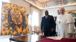 Papa Francesco incontra il presidente della Repubblica Democratica del Congo Tshisekedi, Palazzo Apostolico Vaticano, 17 gennaio 2020 / Vatican Media / ACI Group