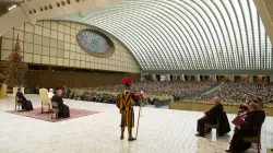 Papa Francesco durante l'udienza generale del 3 gennaio 2018 / L'Osservatore Romano / ACI Group