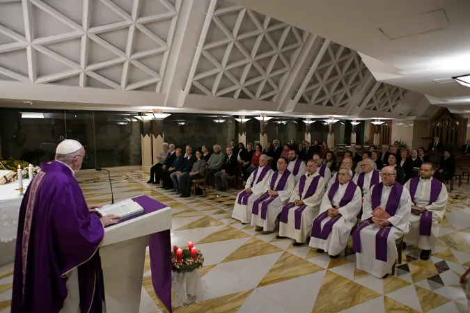 Papa Francesco a Santa Marta  |  | Vatican Media / ACI group