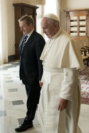 Il Papa ed Enda Kenny |  | L'Osservatore Romano / Aci Group