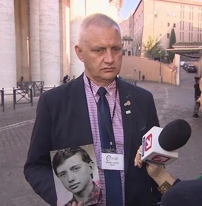 Marek Lisiński rilascia una intervista a Roma |  | www.polsatnews.pl