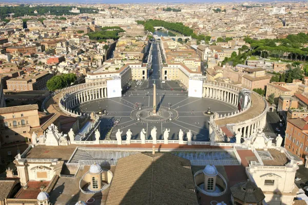 Veduta di piazza San Pietro / Wikimedia Commons