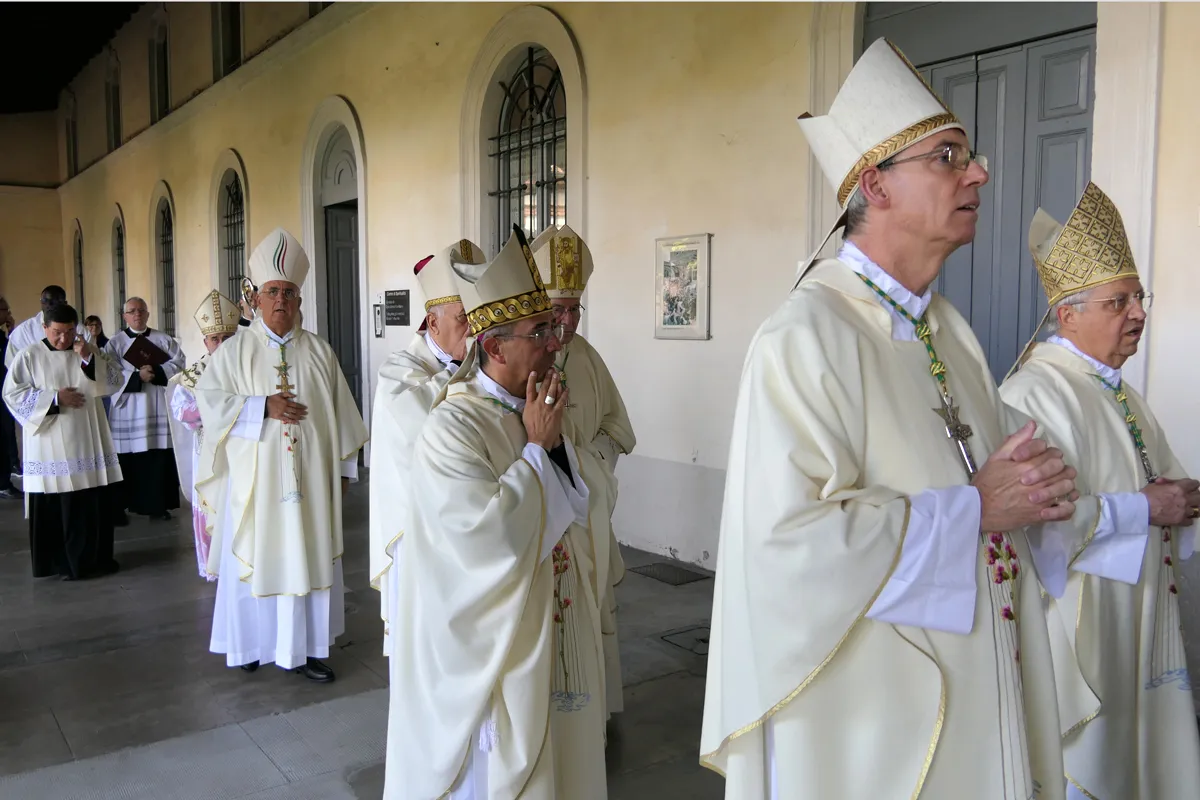 I Vescovi lombardi presso il Santuario di Caravaggio