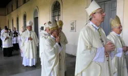 I Vescovi lombardi presso il Santuario di Caravaggio / Credit Chiesa di Milano