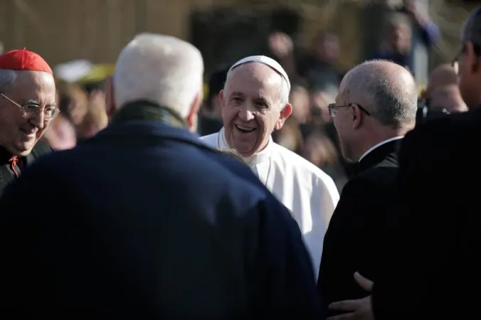 Il Papa in visita alla Parrocchia Santa Maddalena di Canossa |  | Lucia Ballester CNA