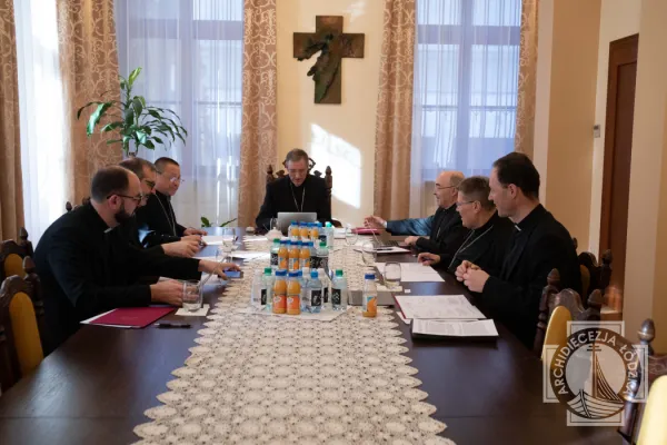 Un momento della riunione della commissione cultura CCEE del 4-5 marzo 2020 / Arcidiocesi di Lodz