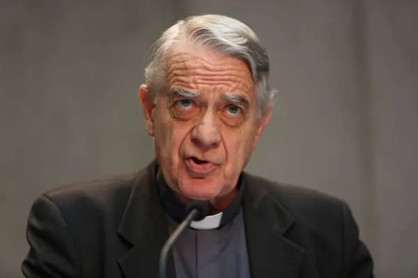 Padre Federico Lombardi, direttore della Sala Stampa della Santa Sede / ACI Stampa