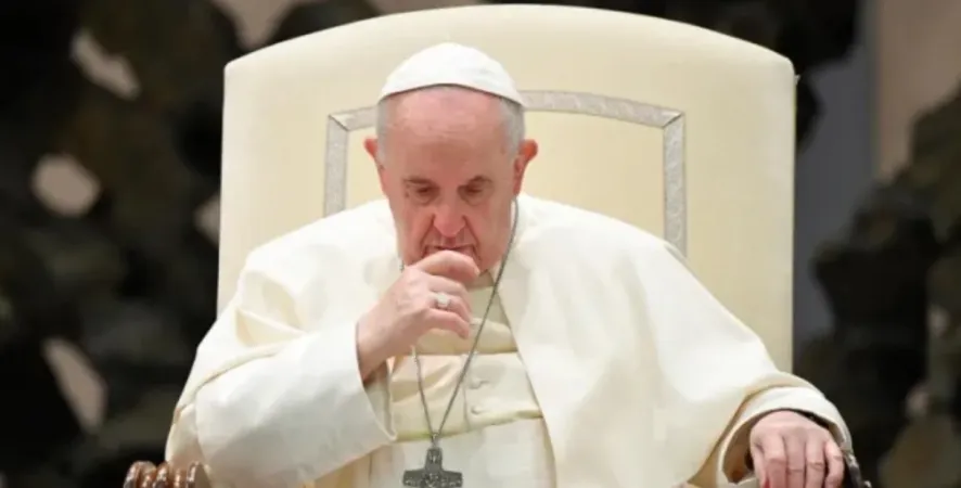 Papa Francesco durante un'udienza generale |  | Vatican Media / ACI Group