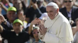 Papa Francesco durante una udienza generale  / Archivio ACI