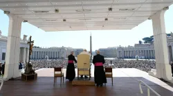 Udienza generale in Piazza San Pietro / Credit Vatican Media