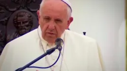 Papa Francesco parla a sacerdoti, seminaristi, religiosi e religiose, Santuario della Virgen del Quinche, Ecuador, 8 luglio 2015 / CTV