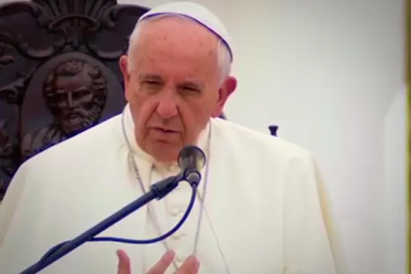 Papa Francesco parla a sacerdoti, seminaristi, religiosi e religiose, Santuario della Virgen del Quinche, Ecuador, 8 luglio 2015 / CTV