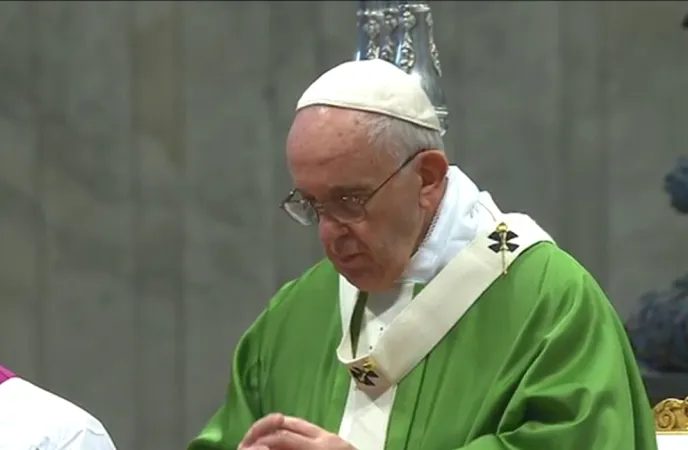 Papa Francesco celebra la messa di chiusura del Sinodo |  | CTV