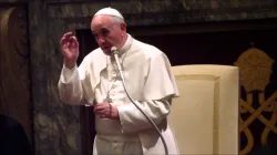 Papa Francesco in Aula Clementina  / CTV