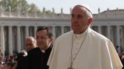 Papa Francesco durante una udienza generale / Martha Calderon / ACI Group