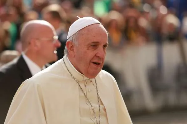 Papa Francesco durante un'udienza generale | Papa Francesco durante una udienza generale | Daniel Ibanez / ACI Group