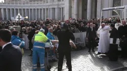 Papa Francesco durante l'udienza generale, 10 febbraio 2016 / Alan Holdren / Catholic News Agency 