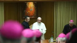 Papa Francesco interviene all'Assemblea Generale della CEI, Aula Paolo VI, Città del Vaticano, 18 maggio 2015 / Daniel Ibañez / ACI Group