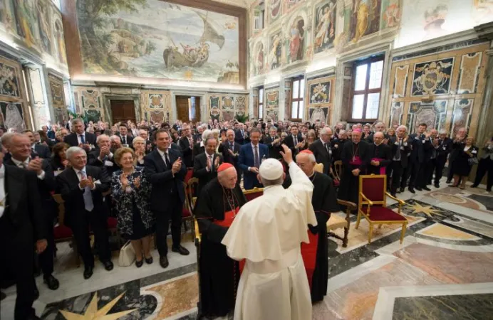 Una udienza di Papa Francesco alla Fondazione Centesimus Annus |  | Vatican Media 