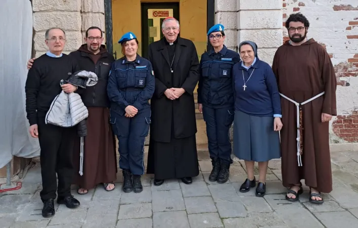 Il Patriarca Moraglia al Carcere della Giudecca in preparazione della visita del  Papa |  | patriarcatovenezia.it