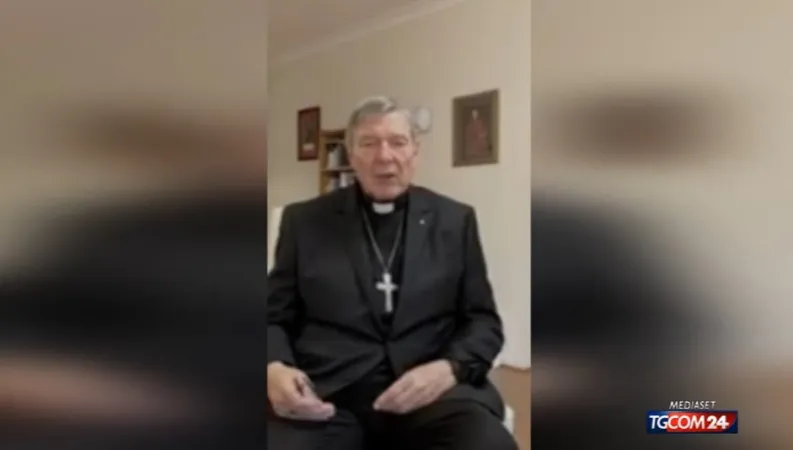 Il videomessaggio del Cardinale Pell |  | News Mediaset