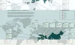 La mappa delle persecuzioni dei cristiani nel mondo / Credit ACS Aiuto alla Chiesa che soffre