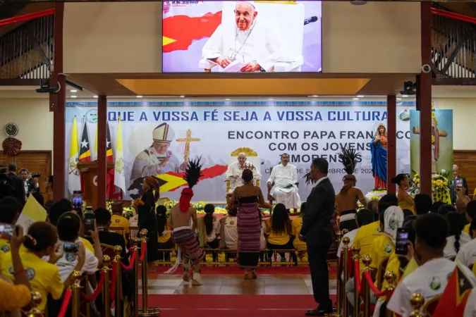 Il Papa ai giovani di Timor Leste |  | Daniel Ibanez / ACI group