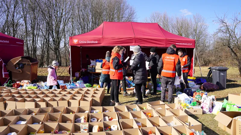 I volontari al lavoro |  | Caritas Polska