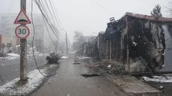 Una foto della guerra a Kharkiv / Segreteria Arcivescovo Maggiore Chiesa Greco Cattolica Ucraina