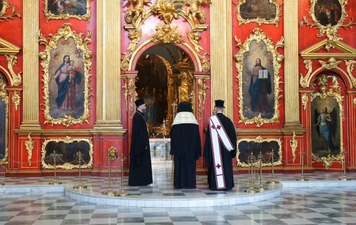 Patriarcato Ecumenico | I tre membri della delegazione del Patriarcato Ecumenico di Costantinopoli a Kyiv | Orthodox Times