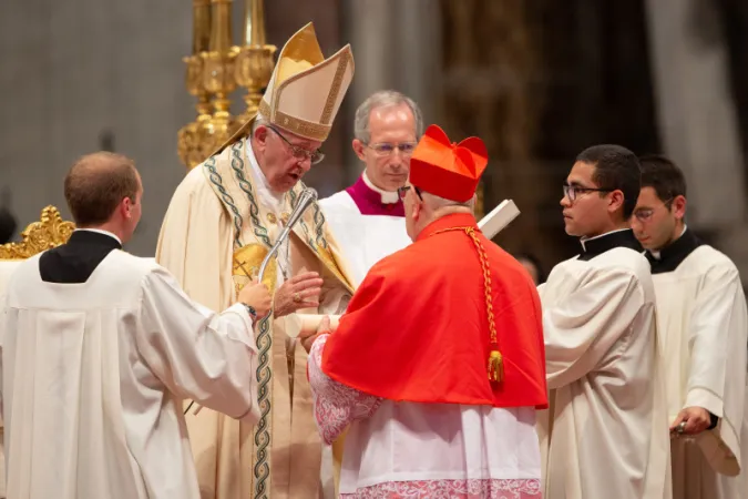 Papa Francesco durante il concistoro del 2018 - Daniel Ibanez CNA |  | Papa Francesco durante il concistoro del 2018 - Daniel Ibanez CNA