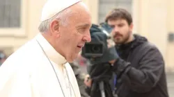 Papa Francesco durante una udienza generale / Bohumil Petrik / CNA