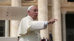 Papa Francesco in piazza San Pietro / Daniel Ibanez / ACI Group